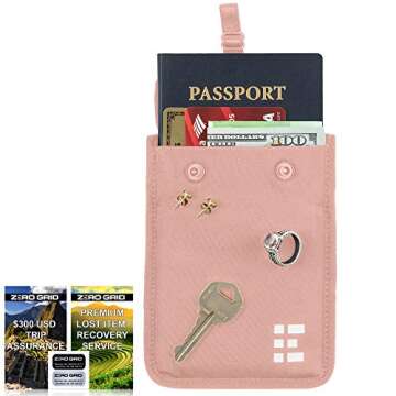 Hidden Bra Wallet - Travel Pouch and Secret Pocket for Passport, Money, Credit Cards - Undercover St...