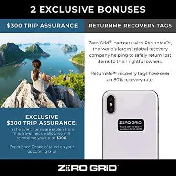 Zero Grid Hidden Bra Wallet - Your Travel Security Solution