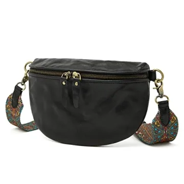 Fashion Leather Belt Bag for Women Trendy Crossbody Fanny Packs Designer Chest Bum Bag Waist Packs S...
