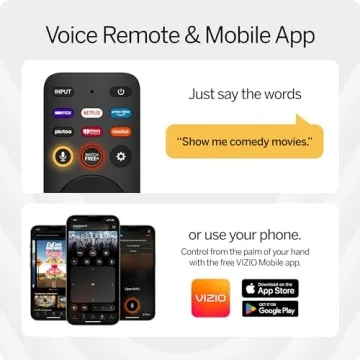 VIZIO 55-inch 4K HDR Smart TV with Dolby Vision