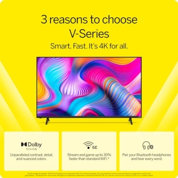 VIZIO 55-inch 4K HDR Smart TV with Dolby Vision