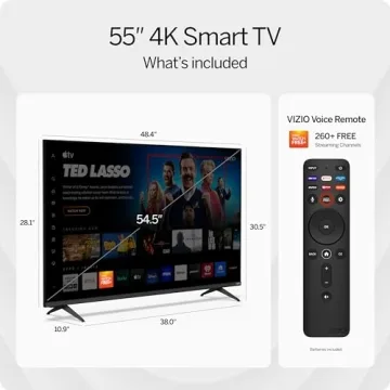 VIZIO 55-inch 4K HDR Smart TV with Dolby Vision
