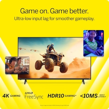 VIZIO 55-inch 4K HDR Smart TV with Dolby Vision