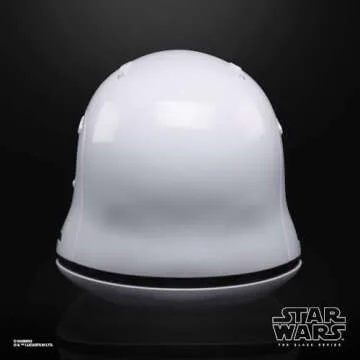 STAR WARS The Black Series First Order Stormtrooper Premium Electronic Helmet, The Last Jedi Roleplay Collectible,Multi-Colored,Standard,F0012