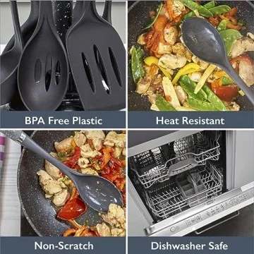 Blackmoor 6-Piece Kitchen Utensils Set with Stylish Design