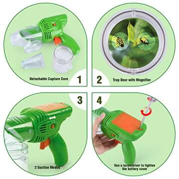 PLAY Bug Vacuum for Kids | Eco-Friendly Bug Catcher Kit