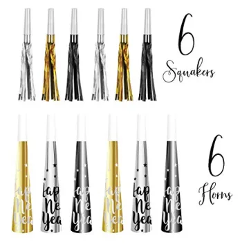 Party Kit for 12 | New Year's Eve Celebration Essentials