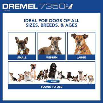 Dremel 7350-PET Pet Nail Grinder for All Dogs and Cats