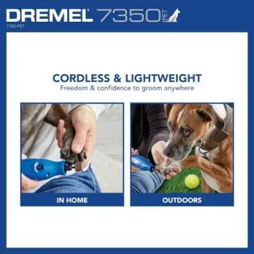 Dremel 7350-PET Pet Nail Grinder for All Dogs and Cats