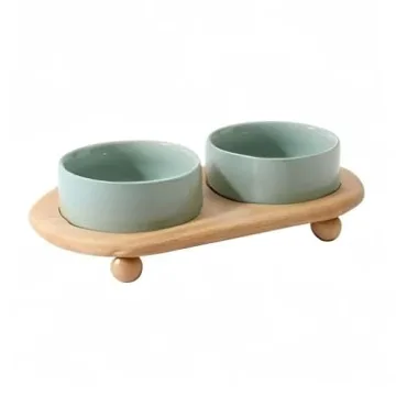 Havniva Elevated Ceramic Cat Bowl - Stylish Feeding Solution