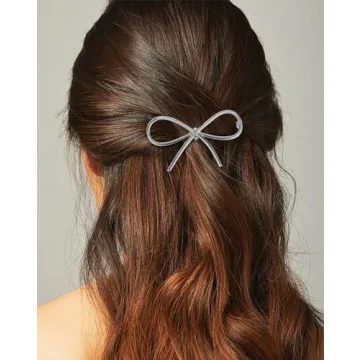 Chic Bow Hairpin Clips - Stylish Accessories Gift for Women