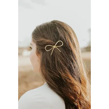 Chic Bow Hairpin Clips - Stylish Accessories Gift for Women