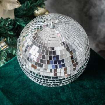 Rhode Island Novelty 8 Inch Mirror Ball for Dance Parties