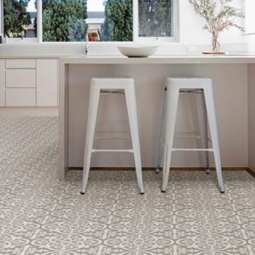 Stylish FloorPops Peel & Stick Vinyl Floor Tiles