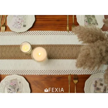 Boho Table Runner for Thanksgiving - FEXIA