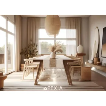 Boho Table Runner for Thanksgiving - FEXIA