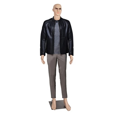 Male Mannequin Full Body Dress Form - Adjustable 73" Display Model