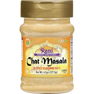 Rani Chat Masala (14 Spice Seasoning Salt) Tangy Indian Seasoning 4.5oz (127.5g) PET Jar ~ All Natur...