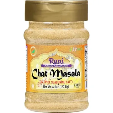 Rani Chat Masala 14 Spice Seasoning Salt - Tangy Indian Spice, 4.5oz PET Jar, All Natural, No MSG, V...