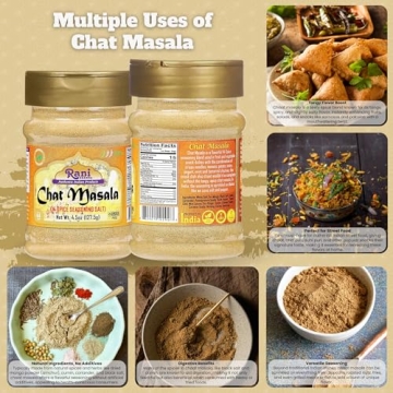 Rani Chat Masala 14 Spice Seasoning 4.5oz Vegan Gluten Friendly