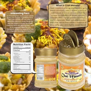 Rani Chat Masala 14 Spice Seasoning 4.5oz Vegan Gluten Friendly