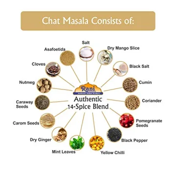 Rani Chat Masala 14 Spice Seasoning 4.5oz Vegan Gluten Friendly
