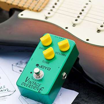 Vintage Overdrive Classic Pedal for Electric Guitar