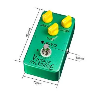 Vintage Overdrive Classic Pedal for Electric Guitar