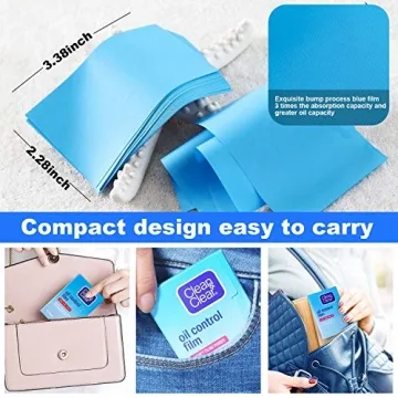 Clean & Clear Oil Control Blotting Sheets, 2 Pack for Oily Skin