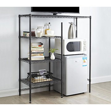 DormCo Shelf Supreme Adjustable Gunmetal Gray Shelving