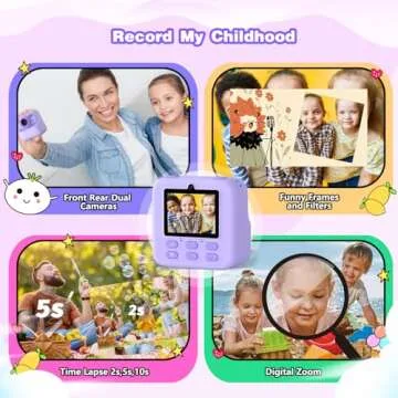 Masterbee Kid Instant Print Photo Camera for Kids