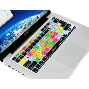 Photoshop Keyboard Skin for MacBook - Hot Keys Cover