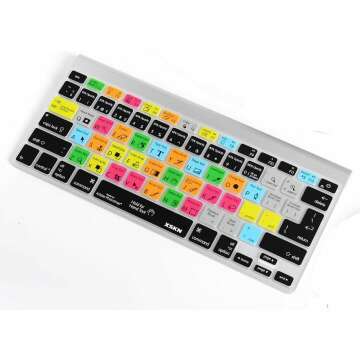Photoshop Keyboard Skin for MacBook - Hot Keys Cover