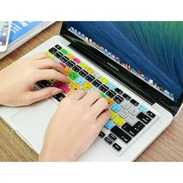 Photoshop Keyboard Skin for MacBook - Hot Keys Cover