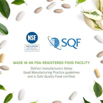 DAVINCI Labs Nattokinase Plus - High-Potency Nattokinase Supplement for Comprehensive Blood Flow Support for Men & Women - Formulated with Antioxidant Support* - 60 Vegetarian Capsules