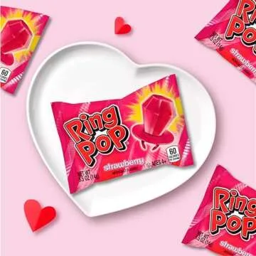 Candy Variety Pack - 4 Count Assorted Lollipops - Ring Pop, Push Pop, Baby Bottle Pop & Juicy Drop - Ideal for Birthdays, Party Favors, Celebrations & Candy Gifts by Bazooka Candy Brands