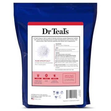Dr Teal's Epsom Salt Magnesium Soak Fragrance Free 6 lbs