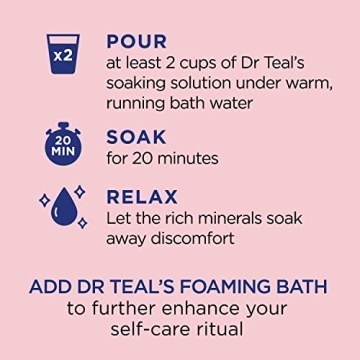 Dr Teal's Epsom Salt Magnesium Soak Fragrance Free 6 lbs