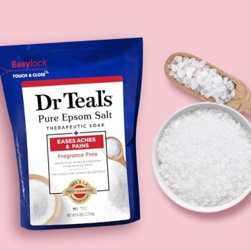 Dr Teal's Epsom Salt Magnesium Soak Fragrance Free 6 lbs