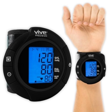 Vive Precision Smart Blood Pressure Monitor - Accurate Digital BP Cuff with Irregular Heartbeat Dete...
