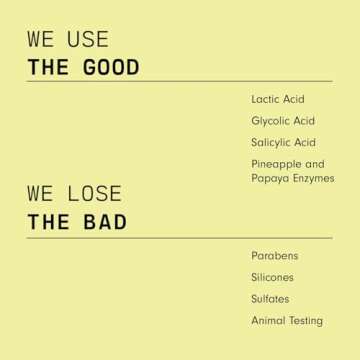 Versed Doctor’s Visit Exfoliating Face Mask, Jumbo - AHA BHA Facial Exfoliant, Pore Minimizer + Skin Resurfacing Enzyme Mask - Moisturizing, Smoothing + Brightening Vegan Skincare (3.4 Fl Oz)