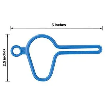 The dooloop Hands Free Dog Poop Holder - Carry Pet Waste Bag with Attachable Leash Accessory for Dog...