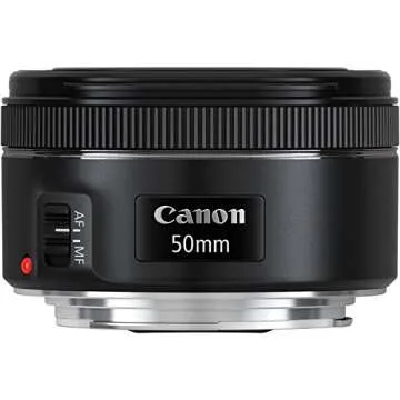 Canon EF 50mm f/1.8 STM Lens Plus Essential Accessories Bundle