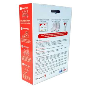 Baby Foot Spa Bundle - Citrus Foot Care Set for Smooth Feet