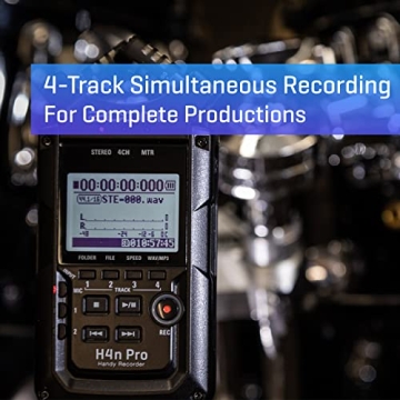High-Quality Zoom H4n Pro Portable Audio Recorder