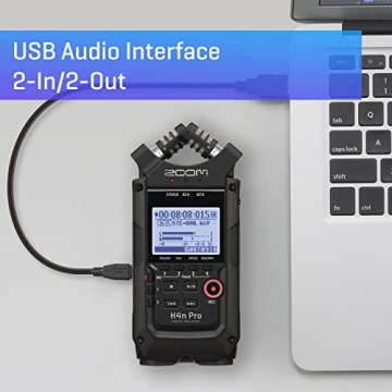 High-Quality Zoom H4n Pro Portable Audio Recorder