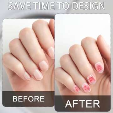 Generic 24PCS Pink Rabbit Short Press on Nails,Pink Press on Nails Short for Girls and Women,Fake Nails Kit with Glue Jelly Glue Stick Mini File and Wet Wipes