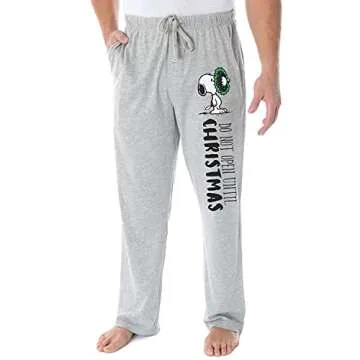 Peanuts Snoopy Christmas Pajama Pants for Adults
