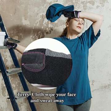 HANDLANDY Women Touchscreen Work Gloves - Breathable & Comfortable