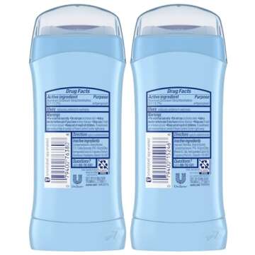 Suave Deodorant Antiperspirant for Women, Variety Pack – Powder + Fresh, Invisible Solid, 48H Prot...